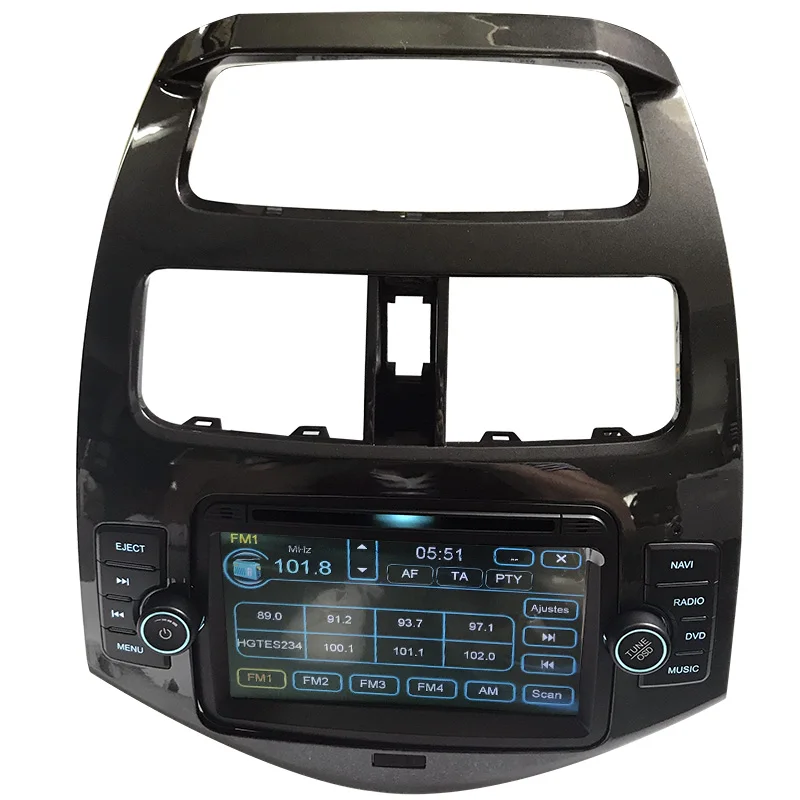 Высокое качество автомобильный DVD gps навигационный плеер Автомобильный стерео AM FM USB подходит для CHEVROLET Spark 2010-14 радио головное устройство автомобильная система