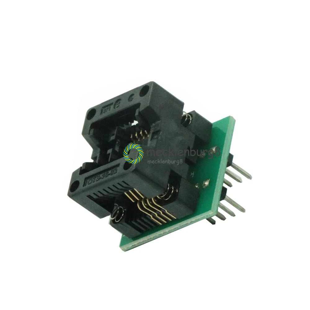 SOIC8 SOP8 в DIP8 EZ программатор преобразователь разъем модуль адаптера 150 мил выходная