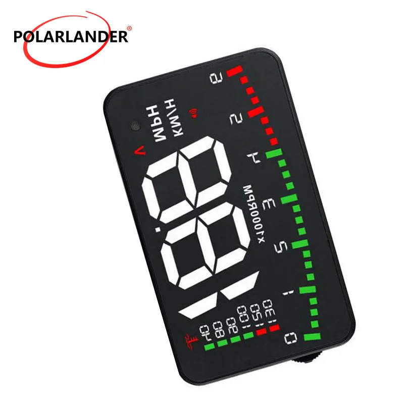 Горячая продажа GPS Функция A900 3 5 дюймов цифровой спидометр головки до OBD 2