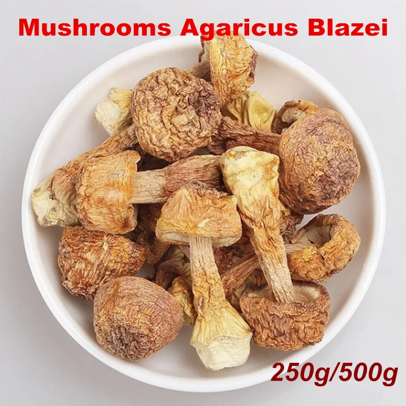 

250g/500g Mushrooms Agaricus Blazei Dehydrated Dry Food