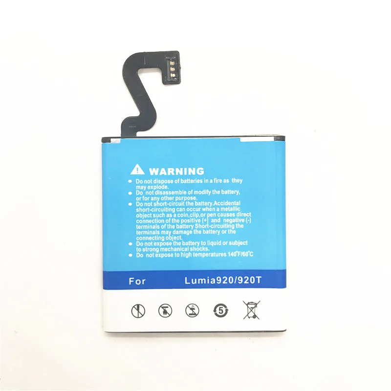 IBTION 2880mAh BP-4GW батарея для Nokia Lumia 920 920T Батарея мобильного телефона с номером