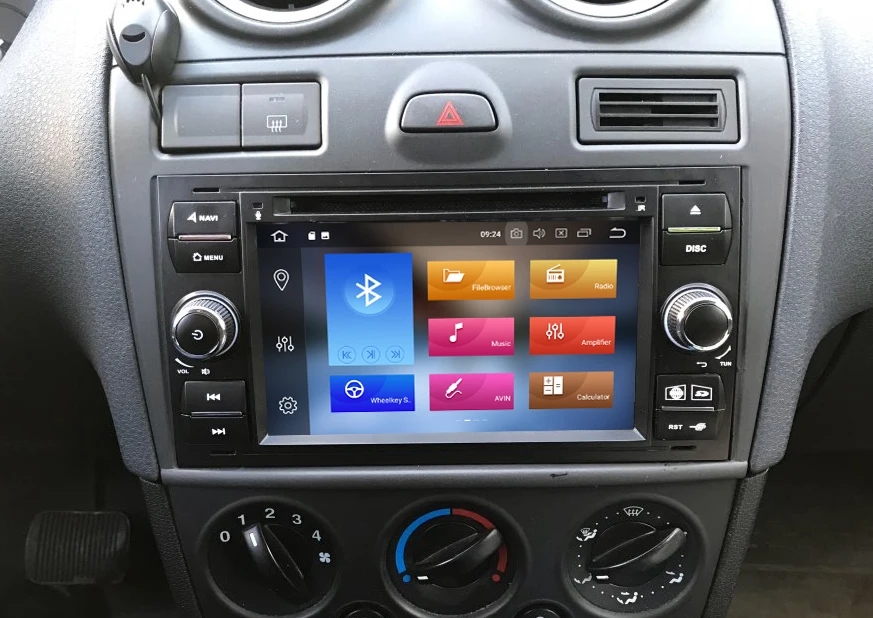 Автомобильный DVD плеер hiрайот Android 9 0 GPS для Ford Focus Transit C Max S MAX Mondeo Kuga Auto Navi Stereo Radio BT