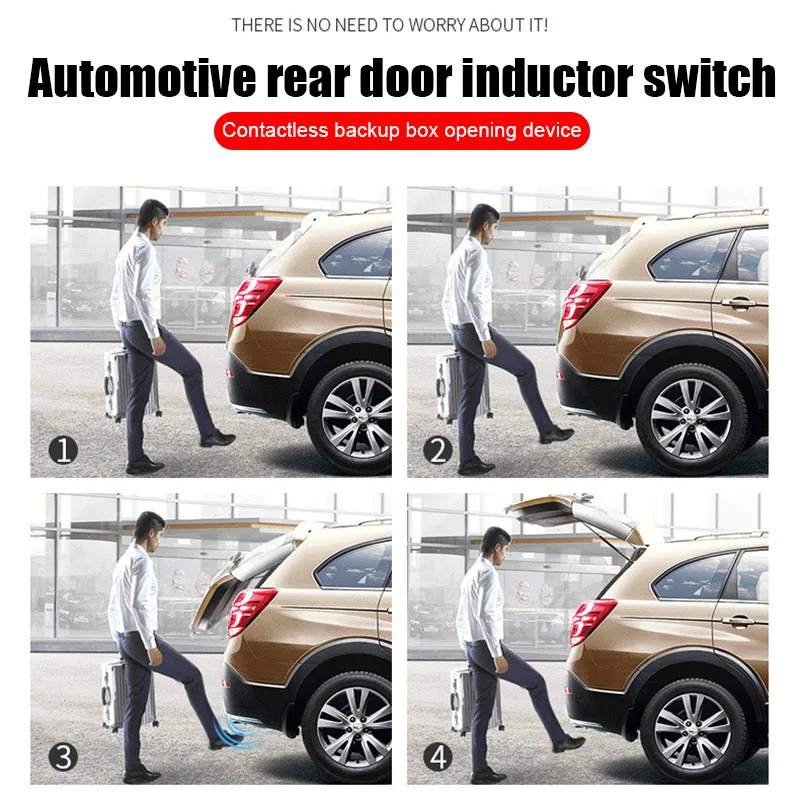 Горячий автомобиль электрический багажник багажника умная индукция один ножной