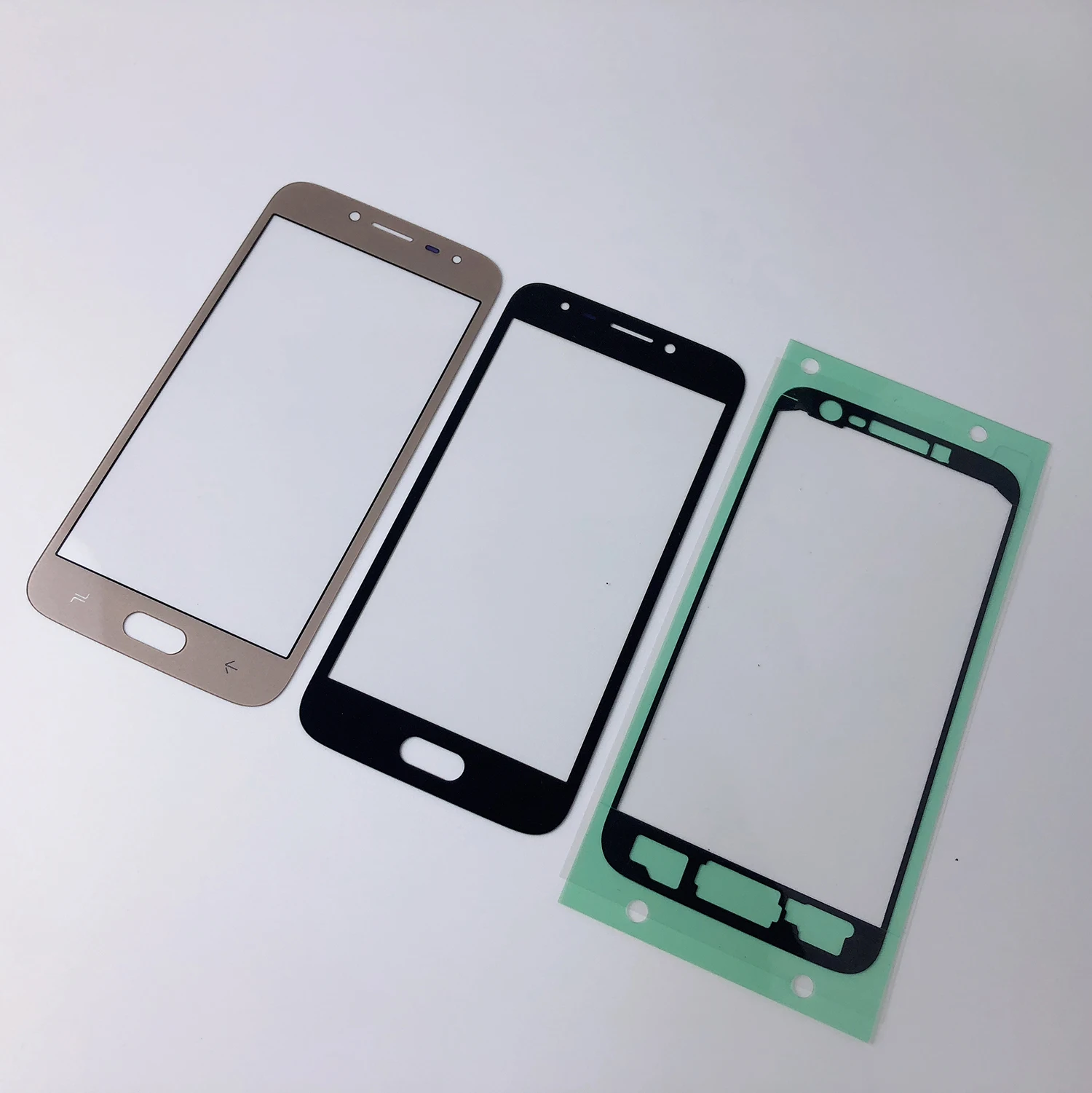Передняя стеклянная пластина для samsung Galaxy J2 Pro SM-J250F/DS J250F J250H J250G J250FN lcd дисплей сенсорный экран сенсор+ клей