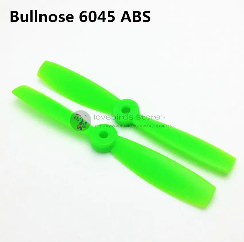 5 пар 6045 пропеллеры bullnose ABS 2 лезвия для DIY mini гоночные беспилотники