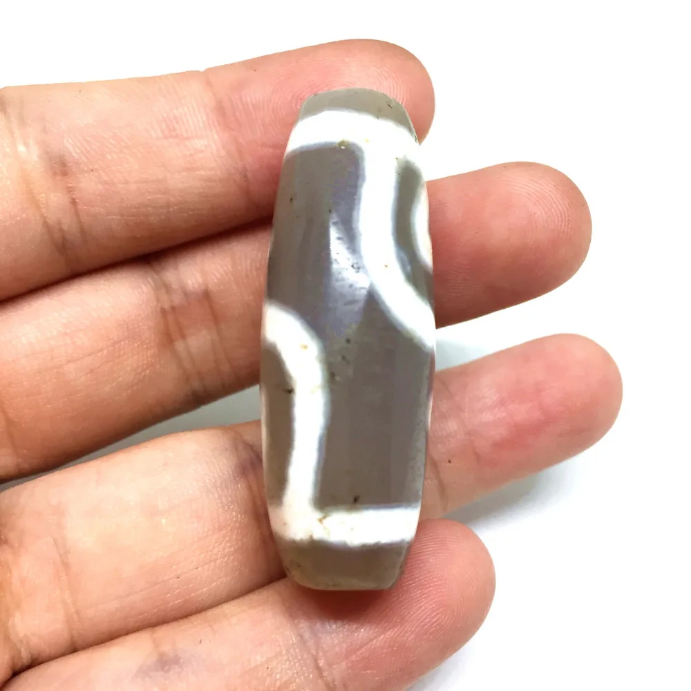 Natural Chalcedony Treasure Vase Amulet Tibetan Dzi Beads DIY for Jewelry Making | Украшения и аксессуары