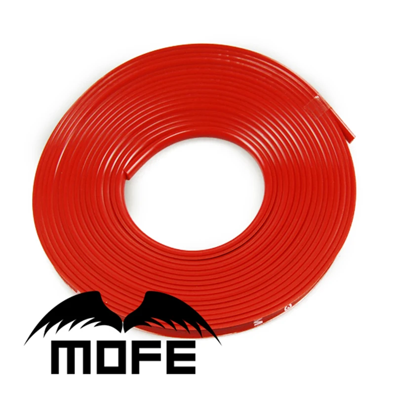 

Mofe 8m/Roll Car Styling Car Rim wheel Hub Sticker Protector For Toyota V-W Mazda Chevrolet Suzuki Ford Hyundai Mitsubishi