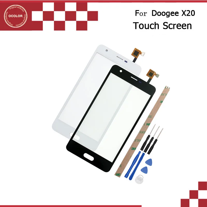 Для Doogee X20 Сенсорная панель Сенсорный экран дигитайзер сенсор Замена 5 0