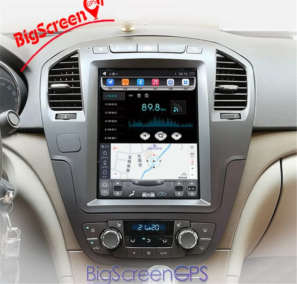 Bigscreen Android 7 1 2 ГБ + 64 Автомобильный GPS радио без dvd плеера навигация для Opel Insignia Vauxhall