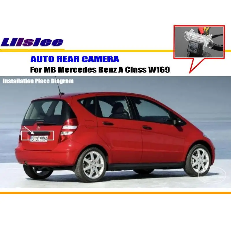 Автомобильная камера заднего вида для Mercedes Benz класса A W169/камера вида/HD CCD RCA NTST