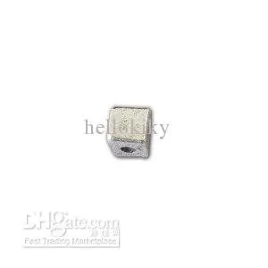

1000pcs Тибетский серебристый металлический 4x4mm A10549
