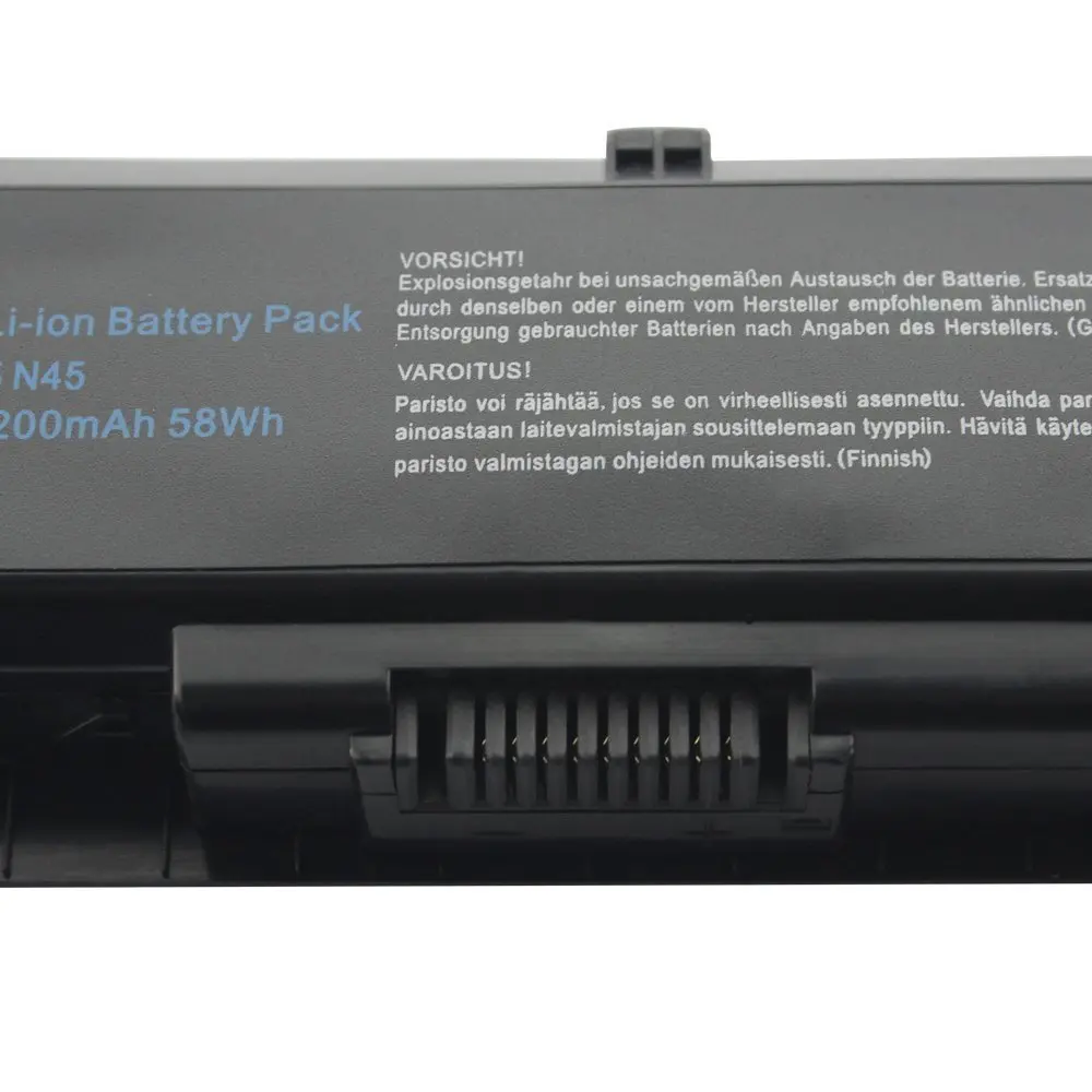 Hot Sale Laptop Battery for Asus A32-N55 N45 N45E N45S N45F N45J N56VB N45JC N45SJ N45SN N45SF N45SV N55 N55E N55S 11.1V 4400mAh |