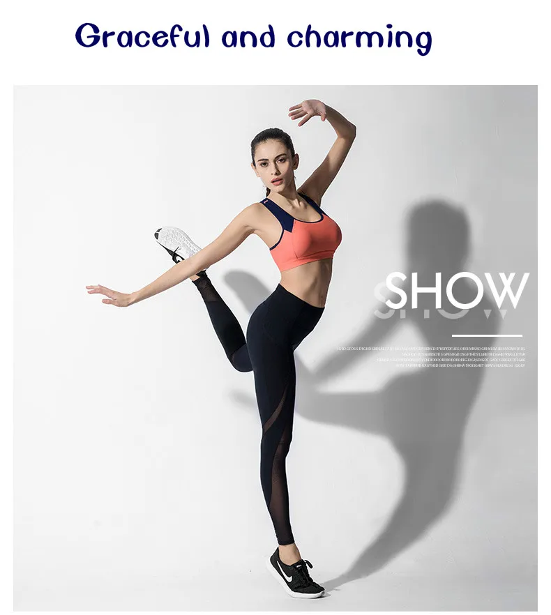 2018 Professional Women Absorb Sweat Top Athletic Vest Running Gym Fitness Sports Bra Unique Back Rims Wireless | Спорт и