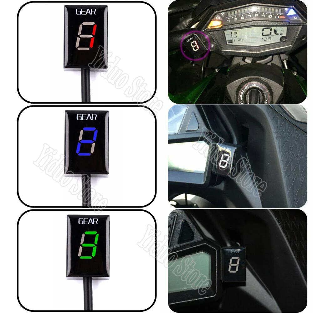 Прямое Крепление для мотоцикла Ecu 1 6 индикатор скорости шестерни Kawasaki Z300 ER6N Z1000SX