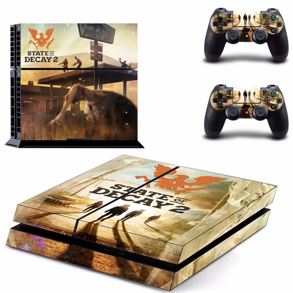 Состояние игры разложения 2 PS4 кожи Стикеры наклейка для Sony Игровые приставки 4