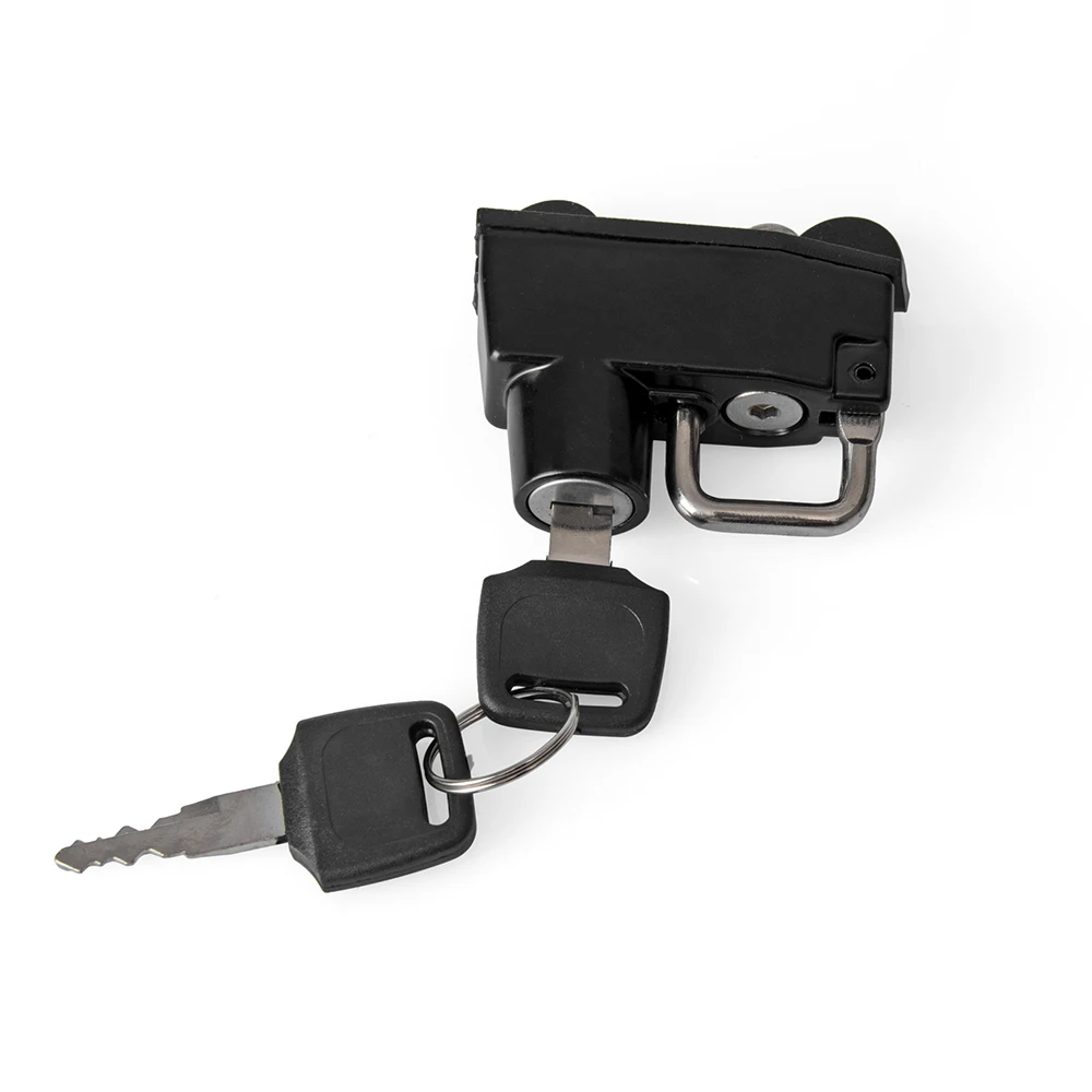 Замок для мотоциклетного шлема черный с 2 ключами аксессуары мотоциклов Ducati Scrambler