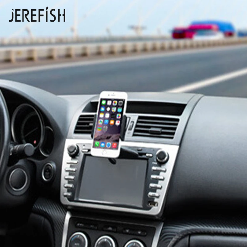 Универсальный автомобильный держатель для телефона Jerefish с поворотом на 360