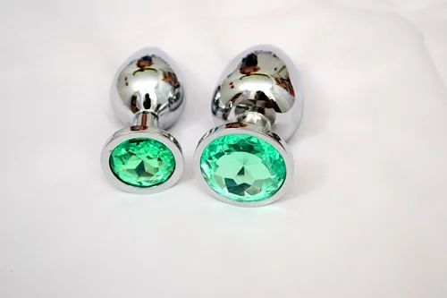 Оптовая продажа 10 шт./лот Металл Мини Анальные игрушки Нержавеющая сталь