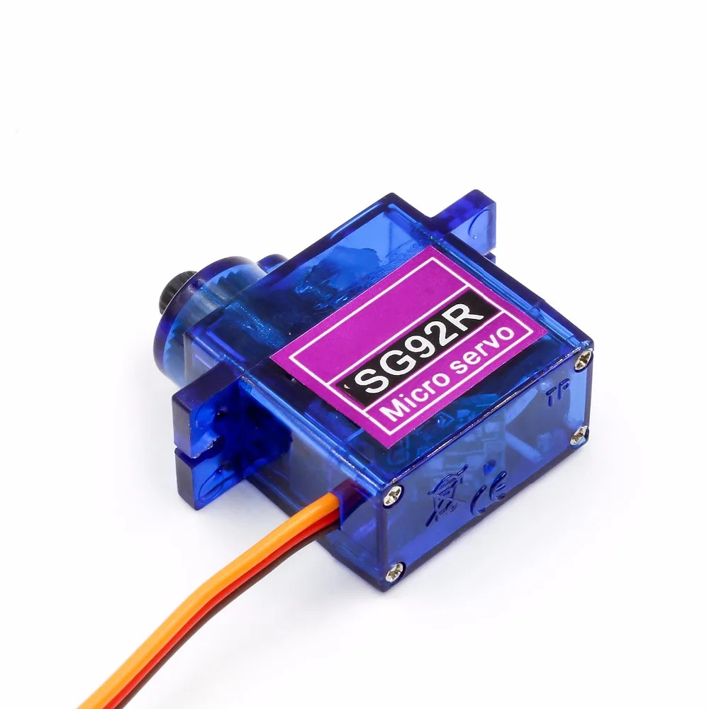 1 шт. SG92R Micro 9g сервопривод нейлоновые шестерни из углеродного волокна Замена SG90