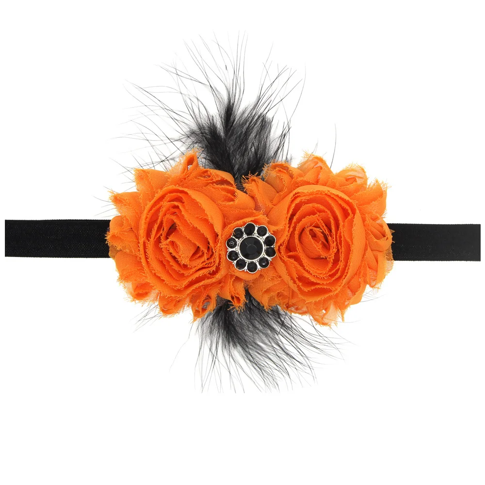 Новинка 2017 повязка на голову для Хэллоуина эластичная лента волос с черными