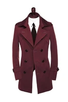 red khaki black black 2020 spring fashion casual slim double breasted mens trench coat overcoat plus size 5xl 6xl 7xl 8xl 9xl