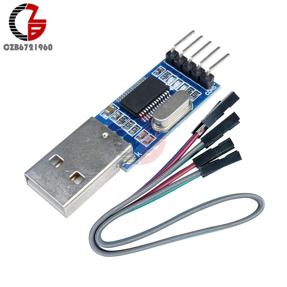 PL2303 USB к RS232 TTL PL2303HX плата для загрузки ISP STC микроконтроллера модуль адаптера Arduino с