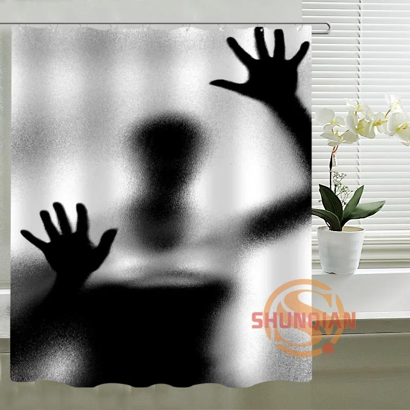 The Walking Dead Horrible Pictures Shower Curtain Bathroom Polyester Fabric Bath Printed | Дом и сад