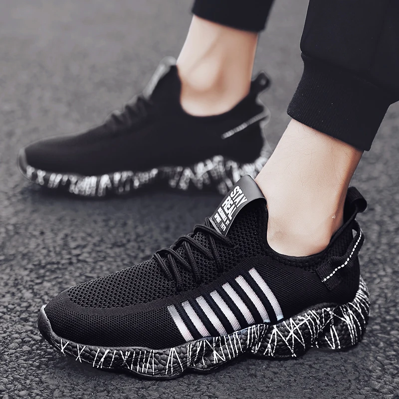 

Men Sport Shoes Summer Casual Sneakers Fashion Leisure Shoes Krasovki Men Erkek Ayakkabi Man Trainers Lace-up Basket Homme Sale