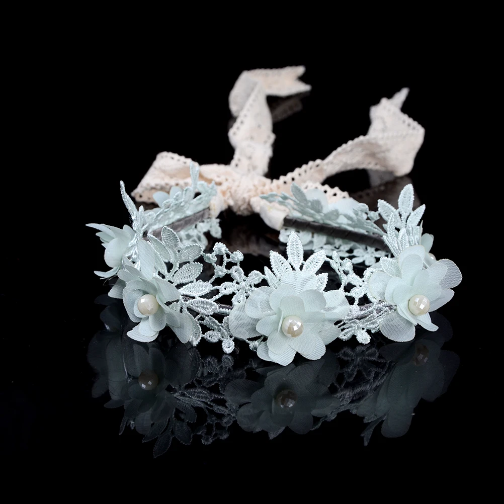 1 шт. милые серьги в Корейском стиле повязка на голову принцессы длинные