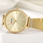Женские кварцевые часы CURREN, розовое золото, Лидирующий бренд, роскошные женские наручные часы, часы для девушек, Relogio Feminino 9024