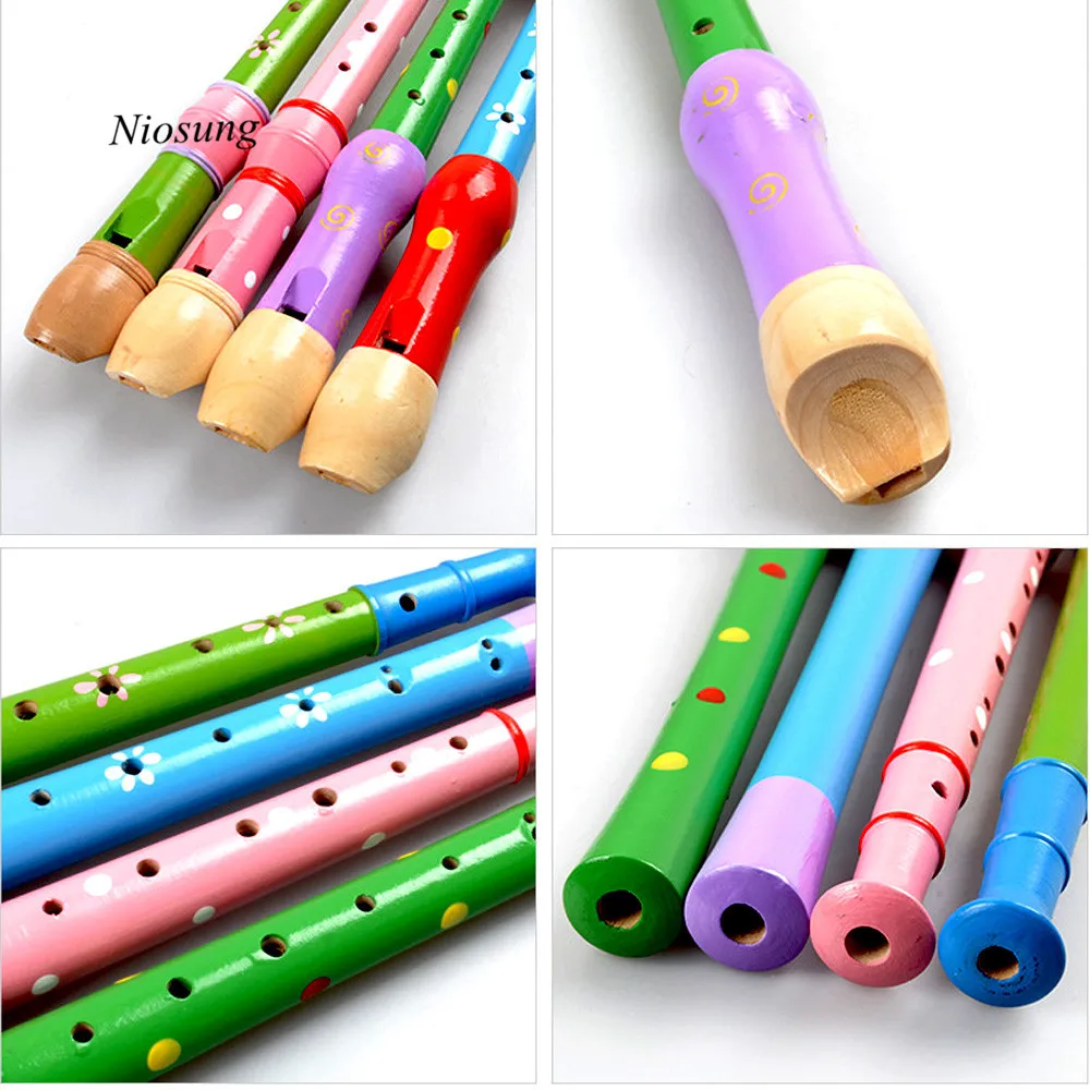 Новое поступление цветные деревянные трубки с капюшоном Развивающие Игрушки для