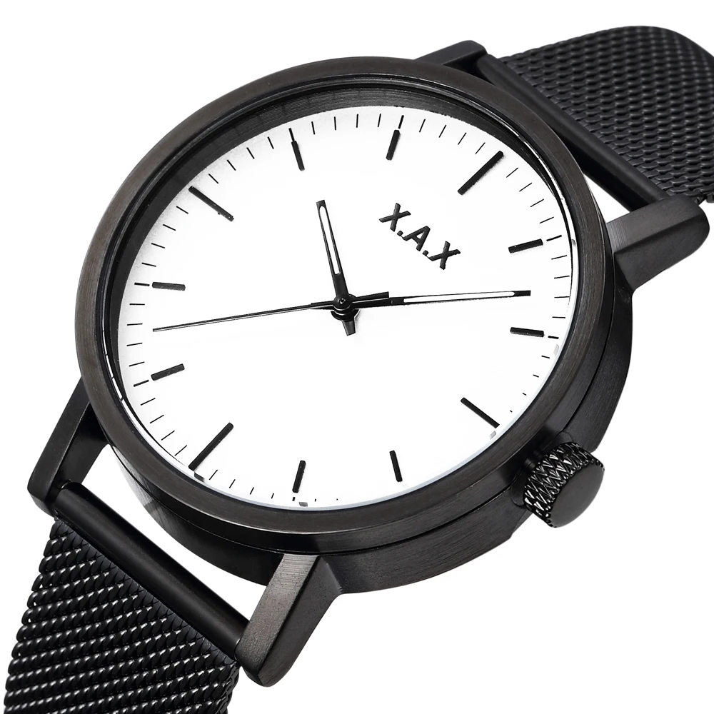 Брендовые минималистичные наручные часы Reloj для мужчин и женщин двухлетняя