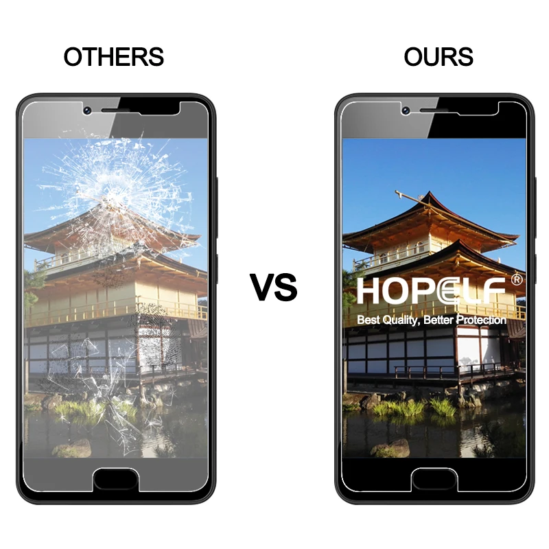 2 шт протектор экрана HOPELF для Meizu M5c закаленное стекло 2.5D 9H на телефон защитная пленка Закаленное стекло для Meizu M5c