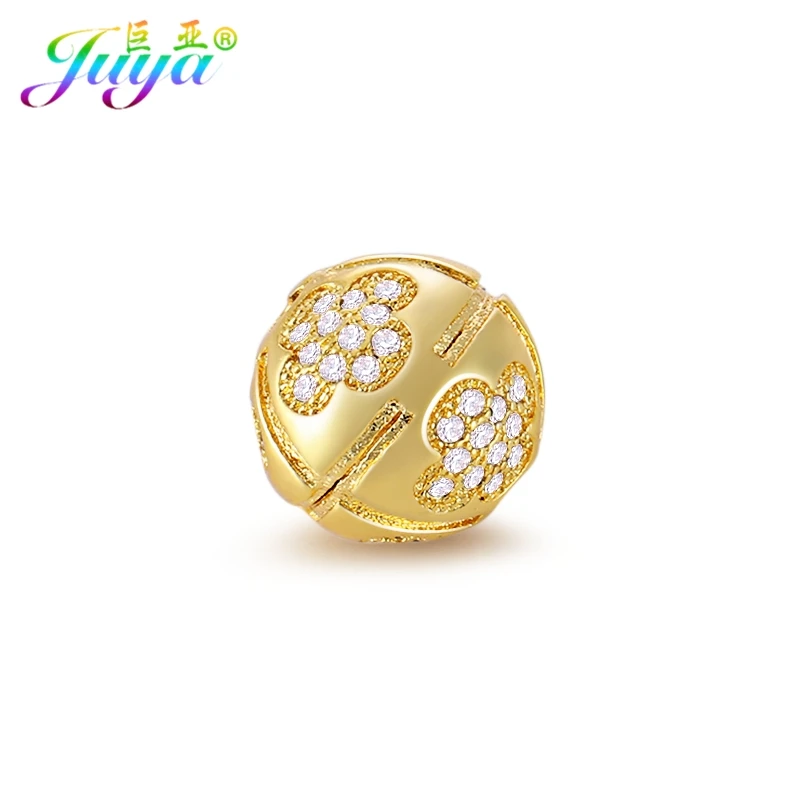 Micro Pave Zircon 11 мм полый металлический шарик с узором в виде сердца аксессуары для