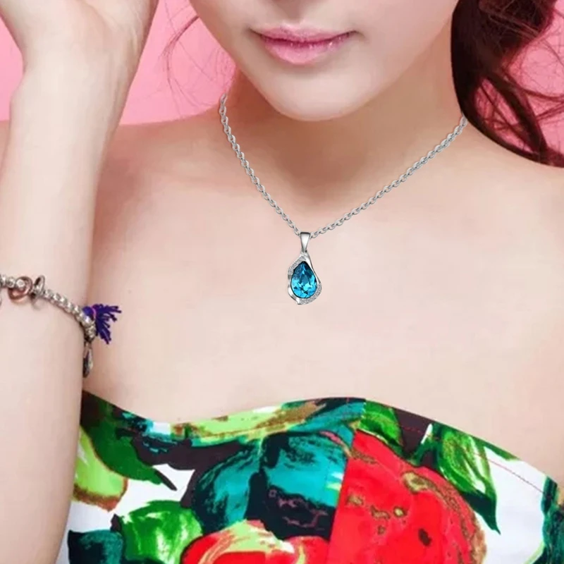Necklace Earrings Ring Sets Bride Wedding Women Jewelry Luxury Elegant Pendant Popular Style | Украшения и аксессуары