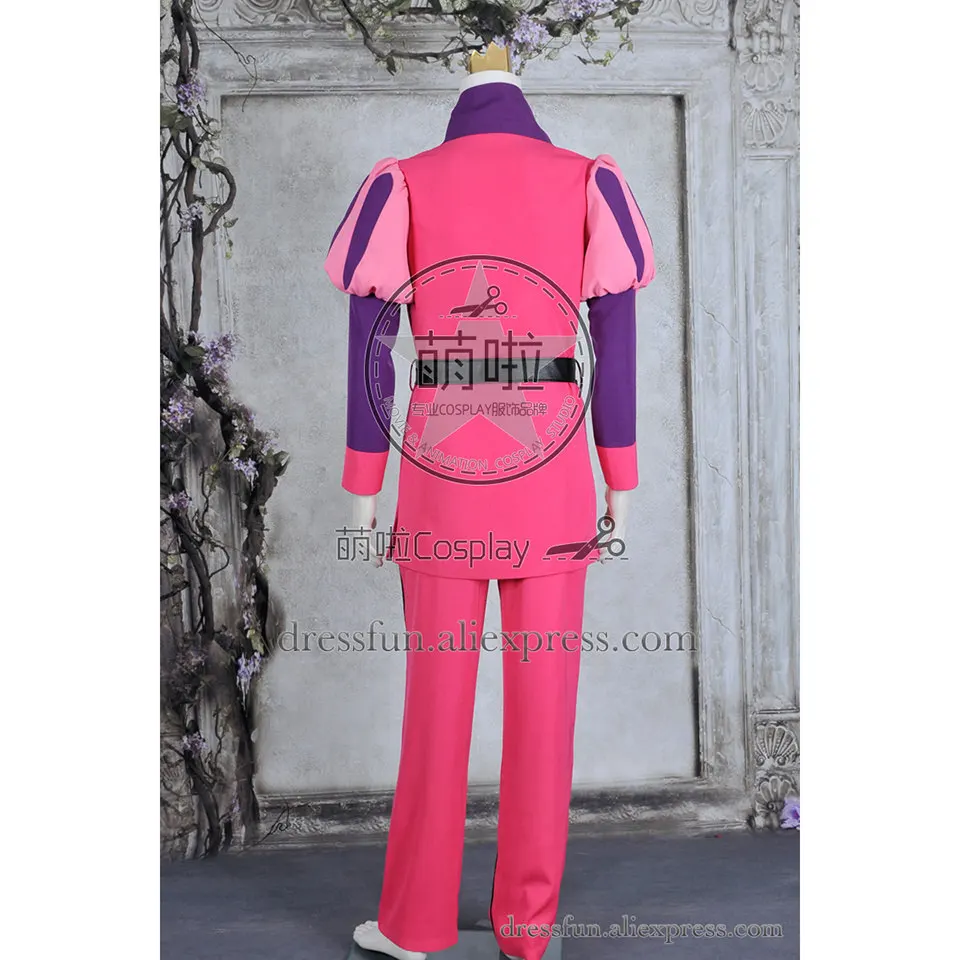 Adventure Time Косплей Костюм Принца Гамбола новый полный комплект розовый