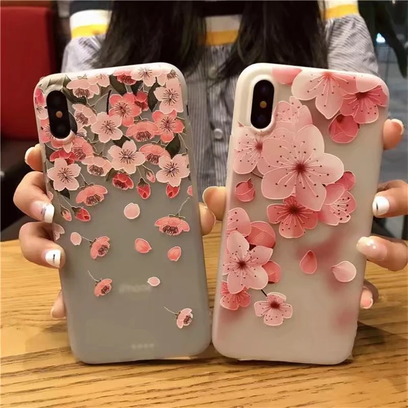 Модный мягкий защитный чехол из ТПУ с цветочным узором для iPhone 5, 5S, 5SE, тонкий бампер, чехол для iPhone, чехол на 5S, Силиконовая накладка