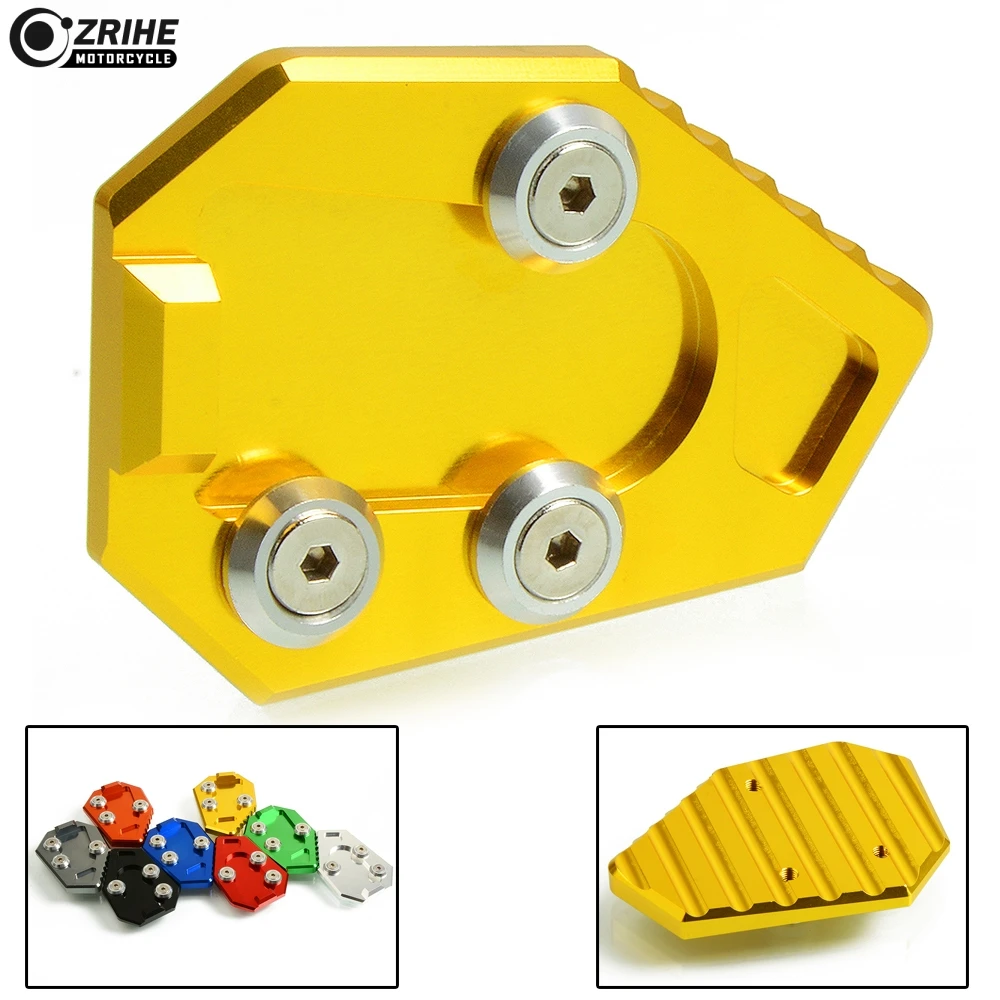 

CNC Motorcycle Side Stand Enlarger Kickstand Foot Support Plate Extension For 1190 AdventuRe/R 2013 2014 2015 2016