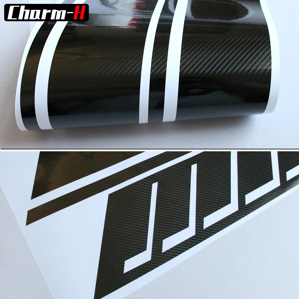 2 наклейки-декали боковых полос AMG Performance Edition Skirt Racing для Mercedes Benz G63 G65 W463 G Class AMG - 6 цветов.