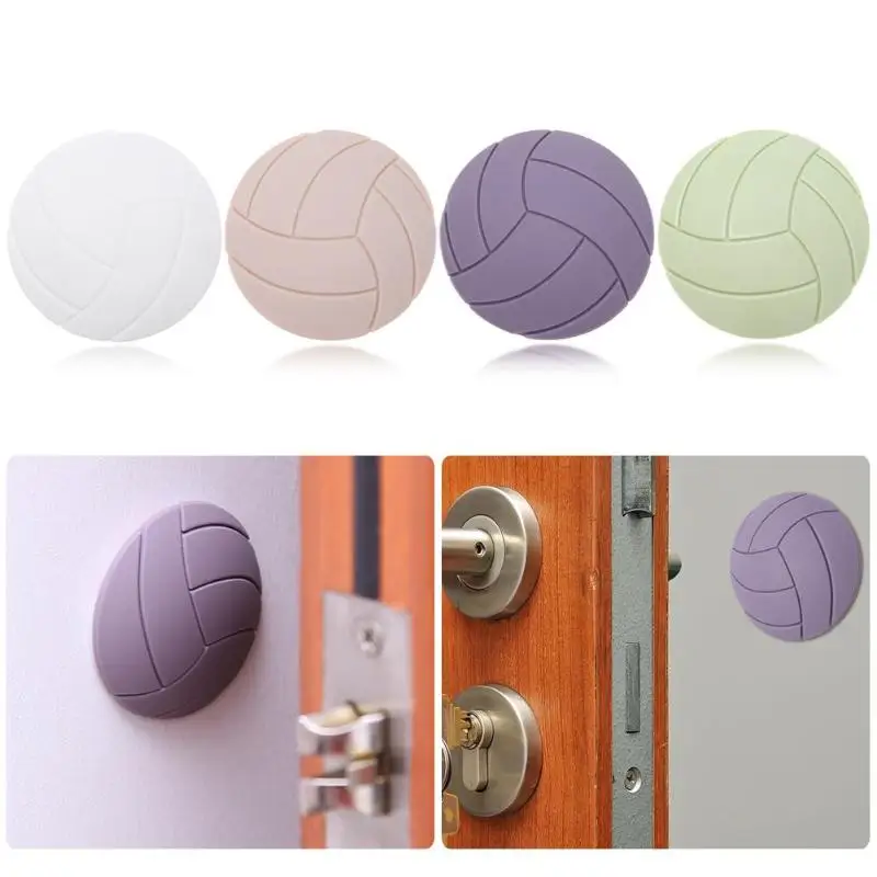 1 шт. наклейка на бампер силиконовый Противоскользящий круглый дверной пульт с