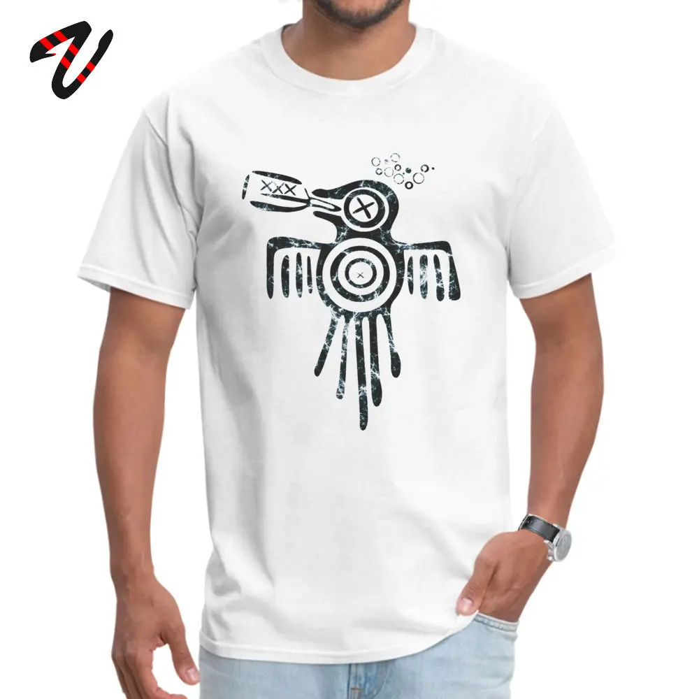 Повседневная футболка с круглым вырезом и надписью Drinky Aztec Spirit Crow Топы И Футболки