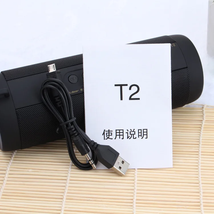 Уличная Водонепроницаемая Bluetooth-Колонка T2 с супер басами портативные