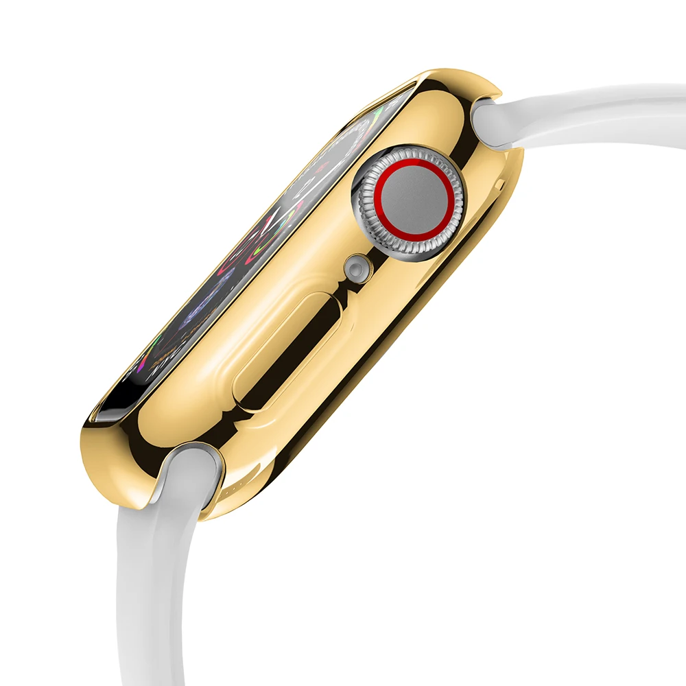 Мягкий силиконовый чехол для Apple watch 4 шириной 40/44 мм|Ремешки часов| |