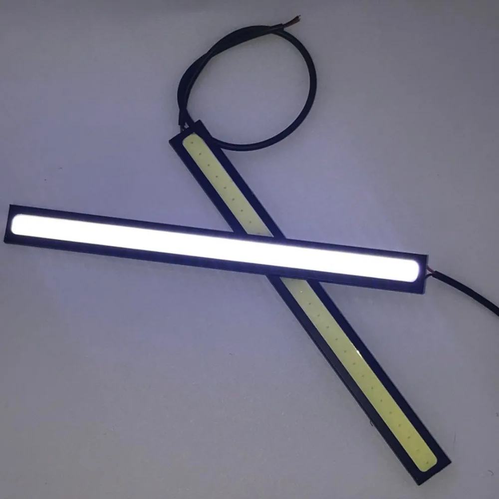1 шт. 17 см Cob Led Drl водительские дневные ходовые огни полоса 12 В светильник бар