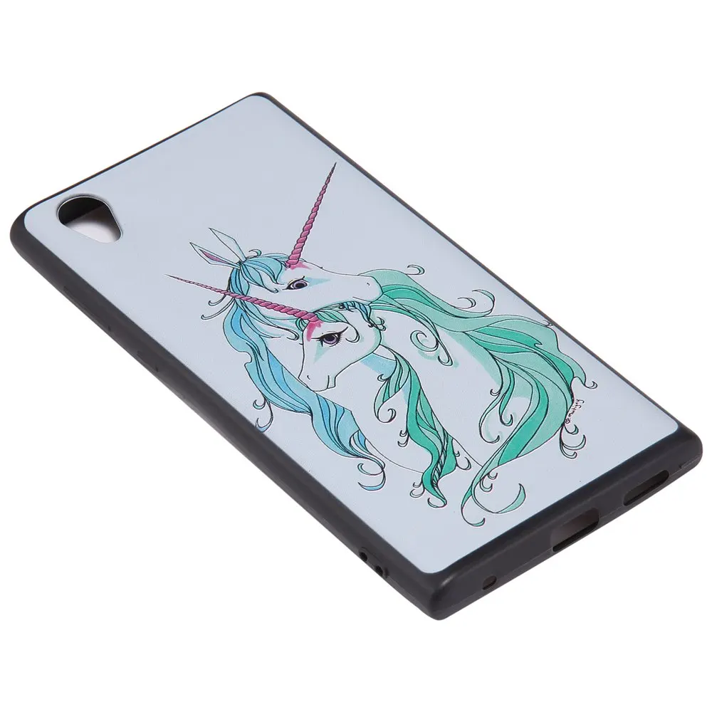 3D рельефный чехол для Sony Xperia L1 G3312 G3311 Двойной Мягкий ТПУ защитный телефона L 1 G