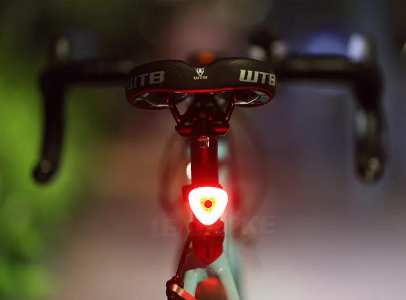 Leadbike светодиодный фонарь для велосипеда авто вкл/выкл с тормозным датчиком задний фонарь для велосипеда Flahlight водонепроницаемый USB Перезаряжаемый