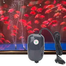 3 Вт/5 Вт аквариум кислородный воздушный насос для рыбы резервуар тихий ЕС Plug одно/двойное отверстие