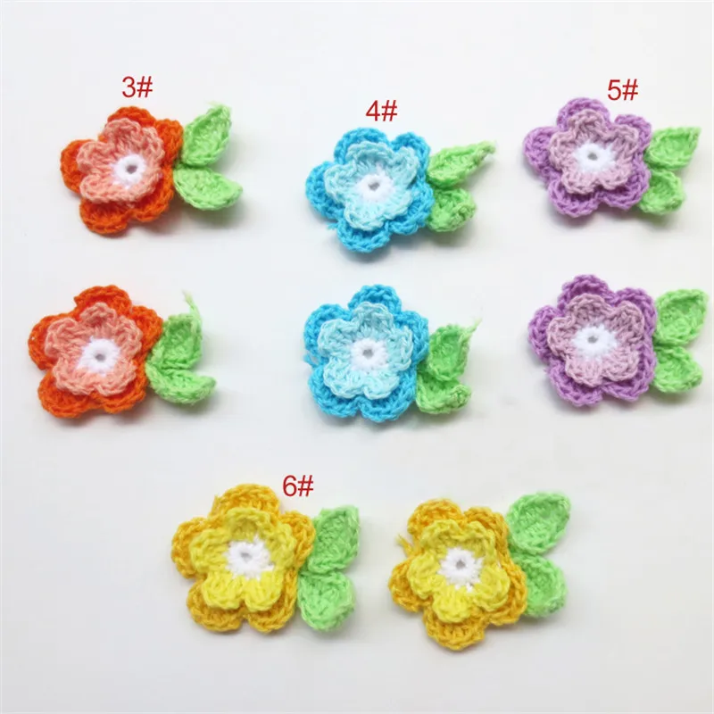 5 шт. 2016 г. Лидер продаж кружево из натурального хлопка для вязания крючком цветок