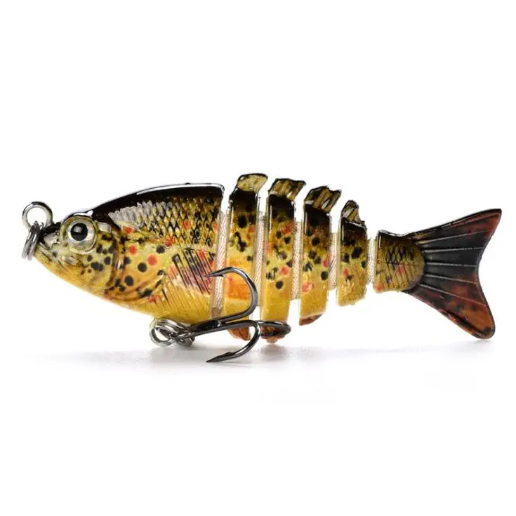 1 шт., 5 см, 2,5 г, мини приманка для рыбалки, Sahte Yemler, Swimbait, Grankbait, жесткая приманка, мульти, шарнирная приманка, поддельная приманка, articulos De Pesca - Цвет: C