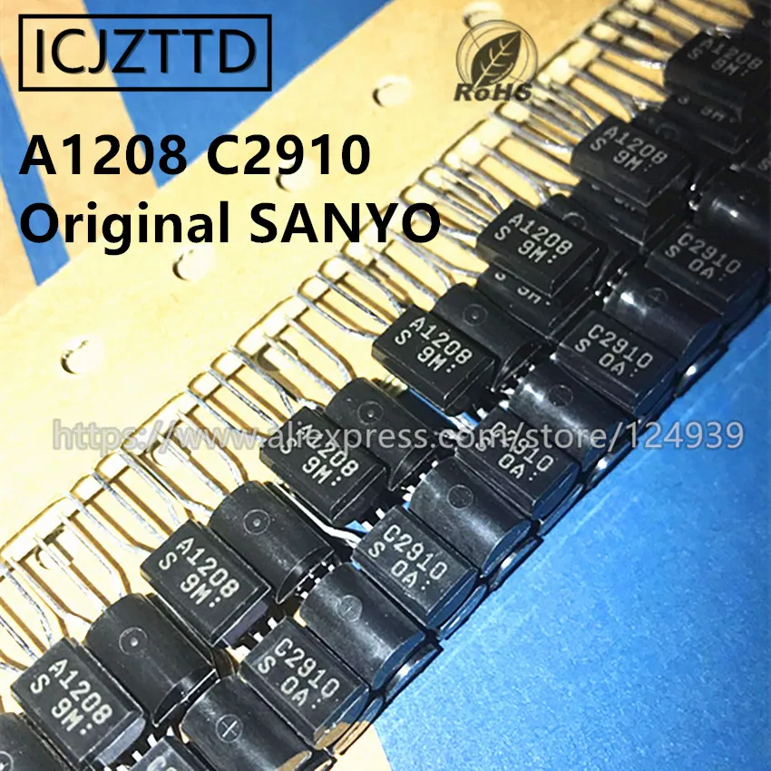 

A1208 C2910 2SA1208 2SC2910 2SA1208-S 2SC2910-S NEW Original TO-92L TO92L